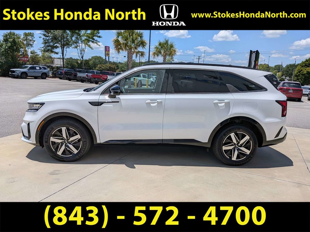 2021 Kia Sorento S White at Stokes Mazda