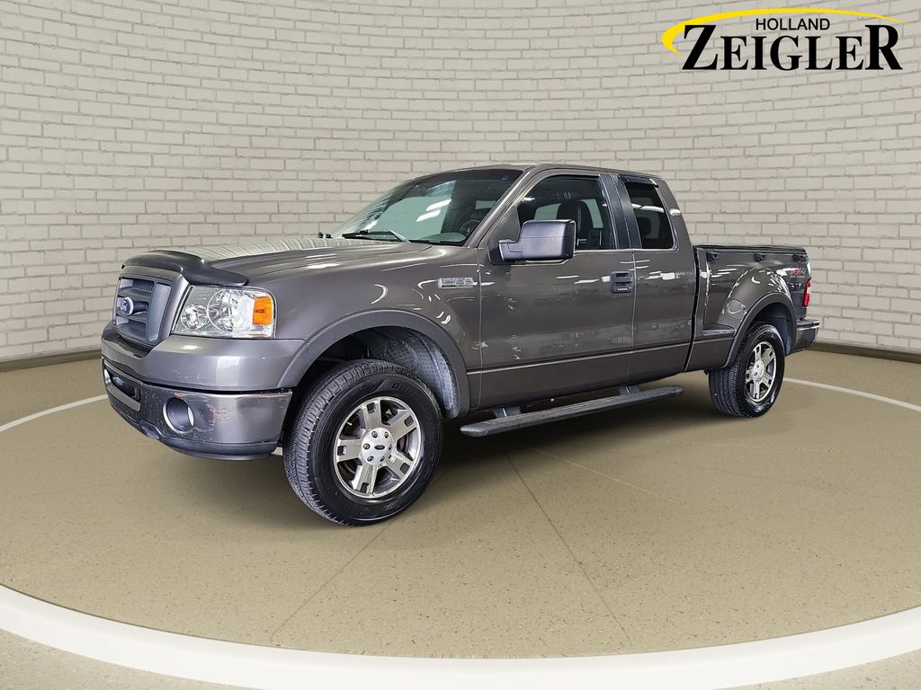 Dark Shadow Gray Clearcoat Metallic 2006 Ford F-150 Pickup Truck Four-Wheel Drive 4-Speed Automatic Overdrive