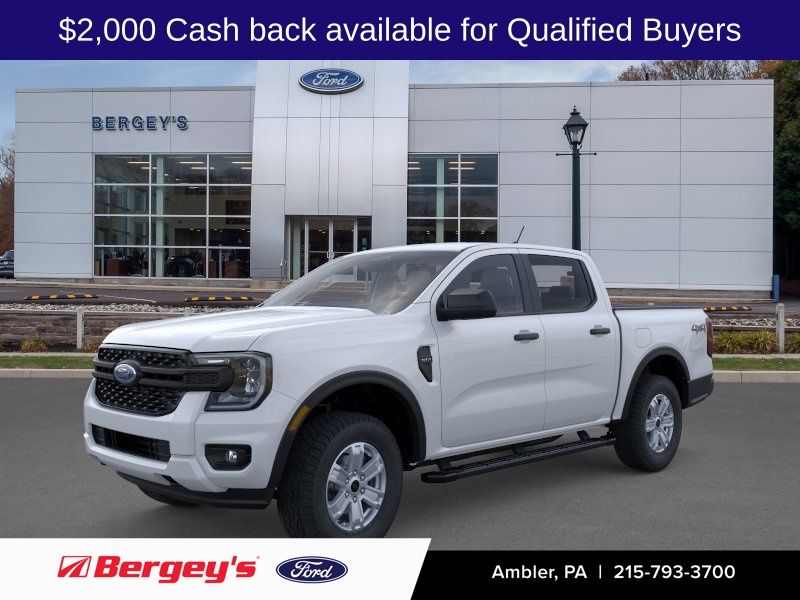 Oxford White 2026 Ford Ranger Pickup Truck Four-Wheel Drive Automatic