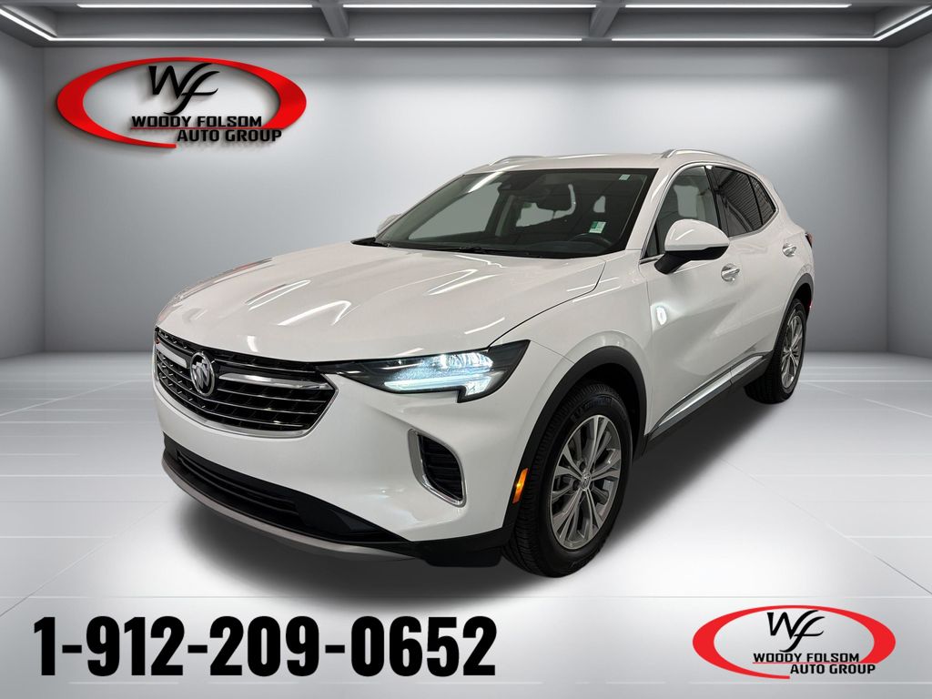 Summit White 2022 Buick Envision SUV / Crossover Front-Wheel Drive 9-Speed Automatic