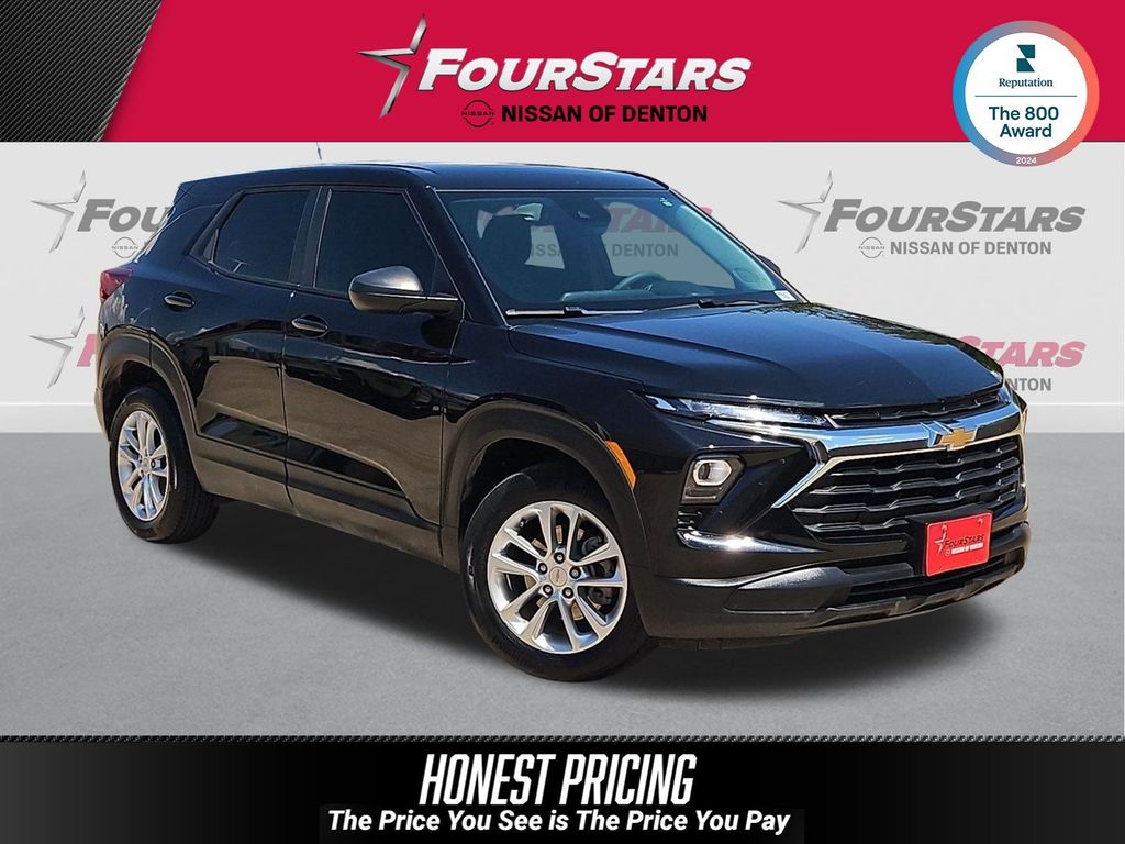 Mosaic Black Metallic 2024 Chevrolet Trailblazer SUV / Crossover Front-Wheel Drive Continuously Variable Transmission