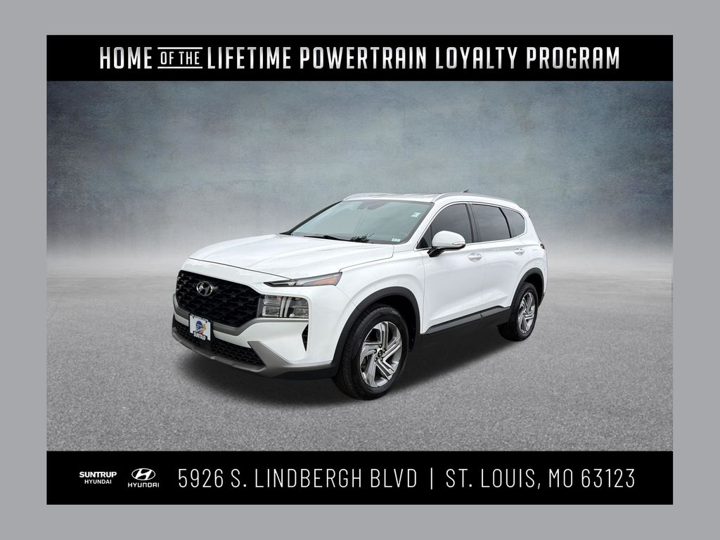 Serenity White Pearl 2023 Hyundai Santa Fe SUV / Crossover Front-Wheel Drive 8-Speed Automatic