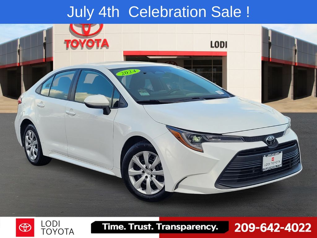 Ice 2024 Toyota Corolla Sedan Front-Wheel Drive Continuously Variable Transmission
