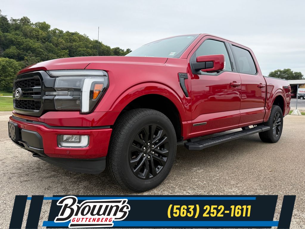 Rapid Red Metallic Tinted Clearcoat 2024 Ford F-150 Pickup Truck Four-Wheel Drive Automatic