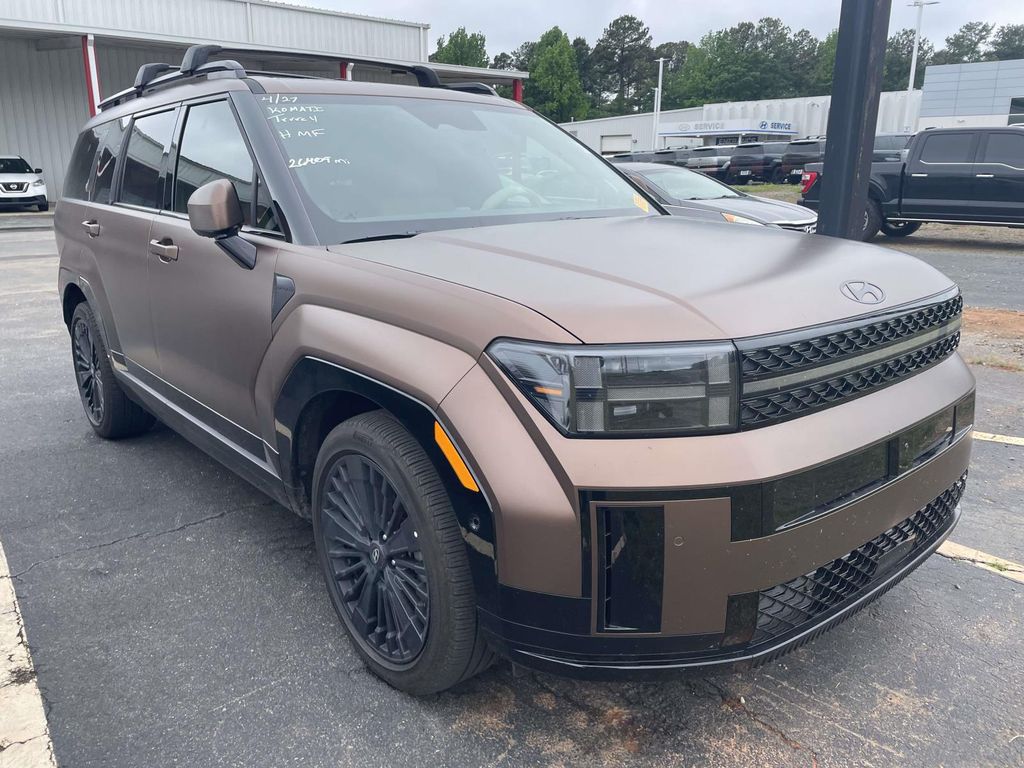 Earthy Brass Matte 2026 Hyundai Santa Fe Hybrid Calligraphy AWD SUV / Crossover All-Wheel Drive 6-Speed Automatic