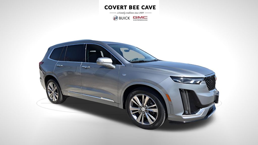Silver Metallic 2023 Cadillac XT6 Premium Luxury AWD SUV / Crossover Four-Wheel Drive 9-Speed Automatic
