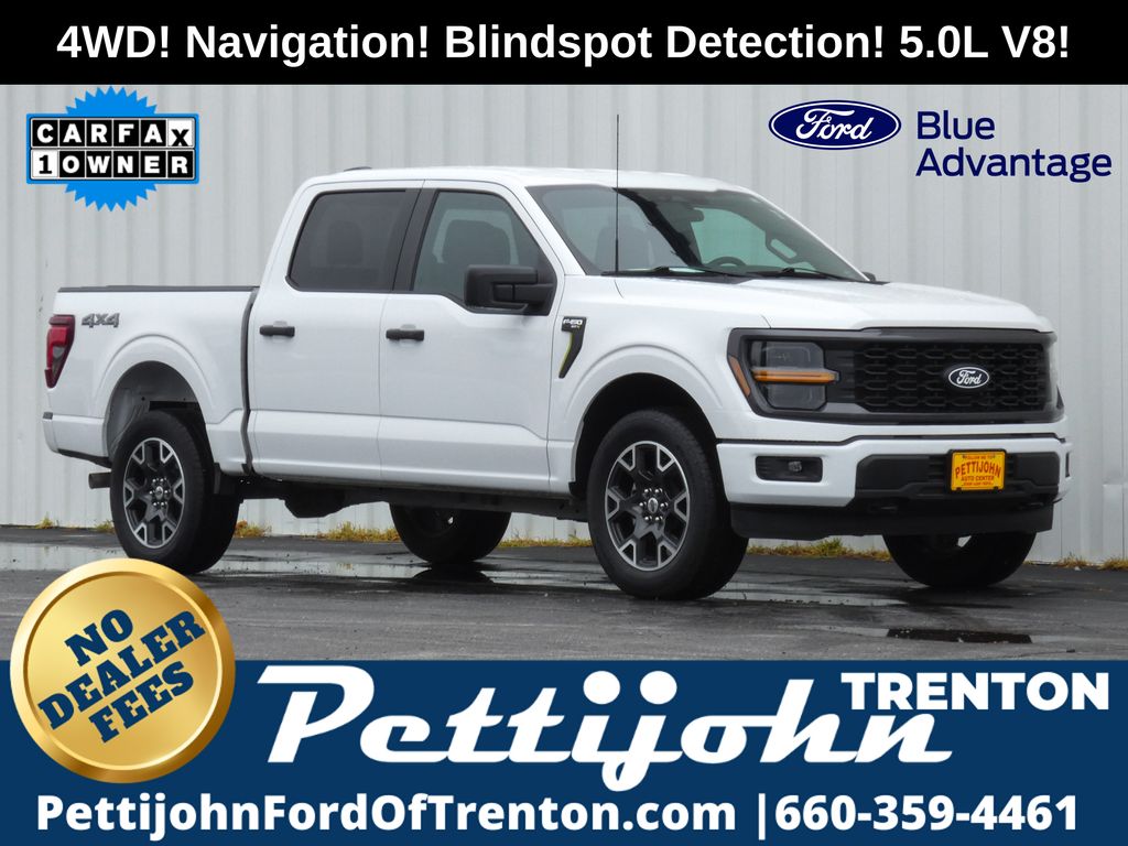 Oxford White 2024 Ford F-150 Pickup Truck Four-Wheel Drive Automatic