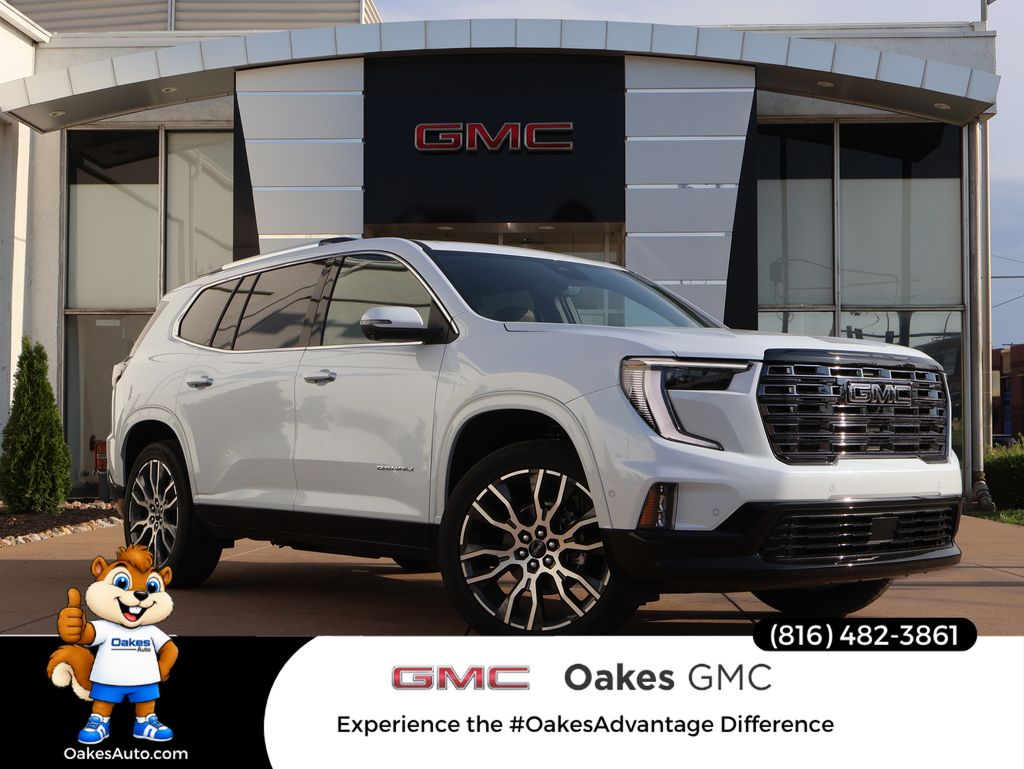 Glacier White Tricoat 2027 GMC Acadia SUV / Crossover Front-Wheel Drive 8-Speed Automatic