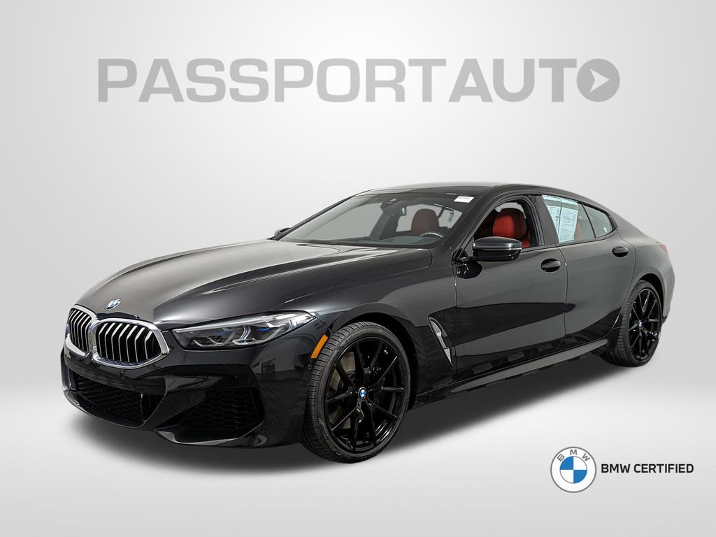Black Sapphire Metallic 2022 BMW 8 Series 840i xDrive Gran Coupe AWD Coupe All-Wheel Drive 8-Speed Automatic