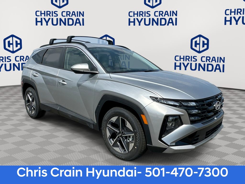 Shimmering Silver 2026 Hyundai Tucson SUV / Crossover Front-Wheel Drive 8-Speed Automatic