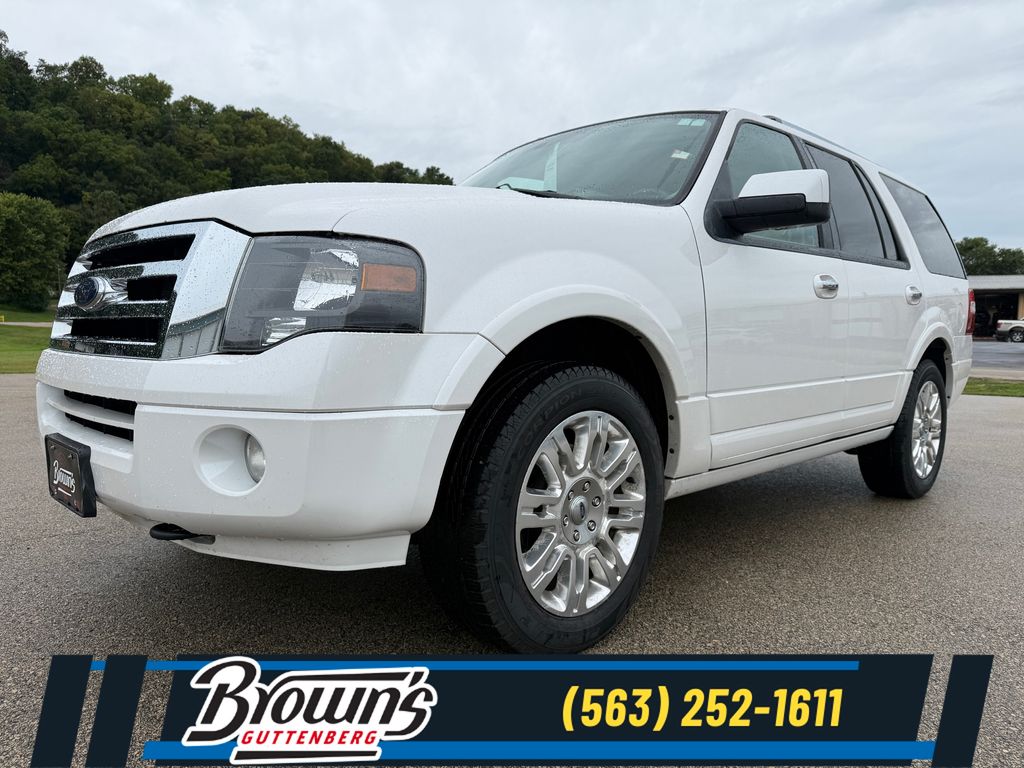 White Platinum Clearcoat Metallic 2011 Ford Expedition SUV / Crossover Four-Wheel Drive 6-Speed Automatic
