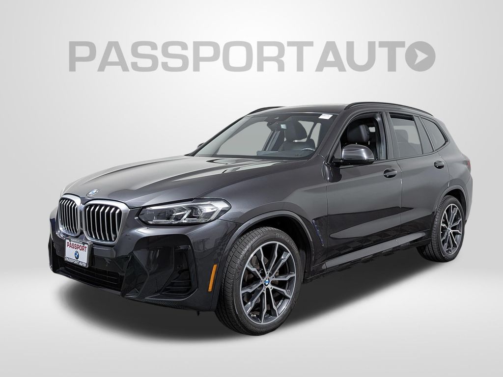 Gray (Dark Graphite Metallic) 2022 BMW X3 SUV / Crossover All-Wheel Drive 8-Speed Automatic