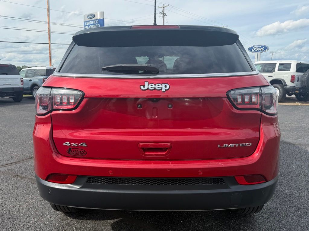 2024 Jeep Compass Limited Red at Klick Lewis Buick Chevrolet