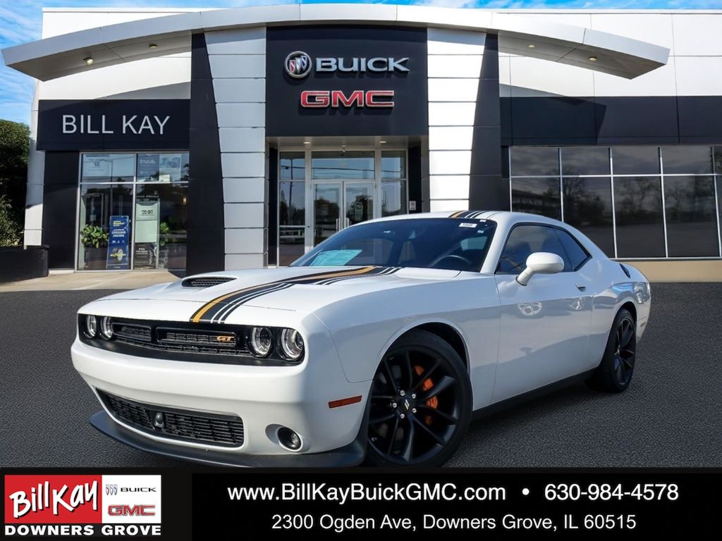 White Knuckle Clearcoat 2023 Dodge Challenger Coupe Rear-Wheel Drive 8-Speed Automatic