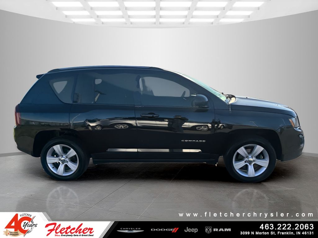 Black Clearcoat 2017 Jeep Compass Sport 4WD SUV / Crossover Four-Wheel Drive 6-Speed Automatic