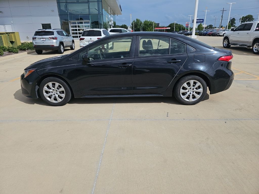 Used 2021 Black Toyota LE image 4