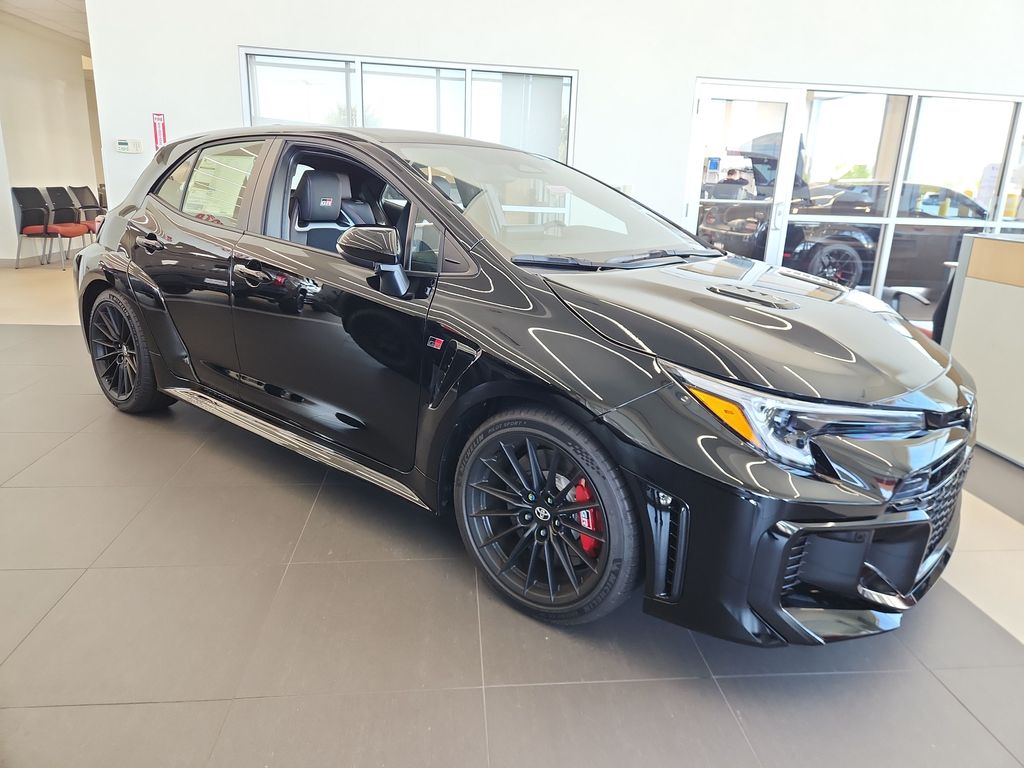 Black 2026 Toyota GR Corolla Hatchback All-Wheel Drive 6-Speed Manual