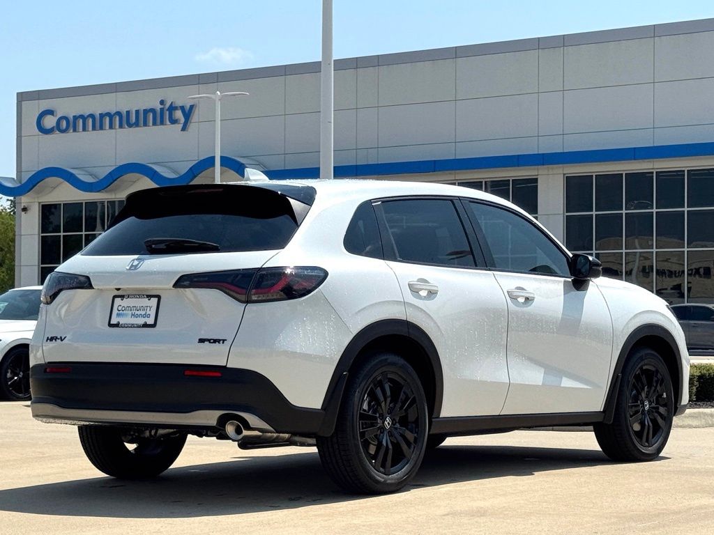 2026 Honda HR-V Sport White at Classic Honda Galveston