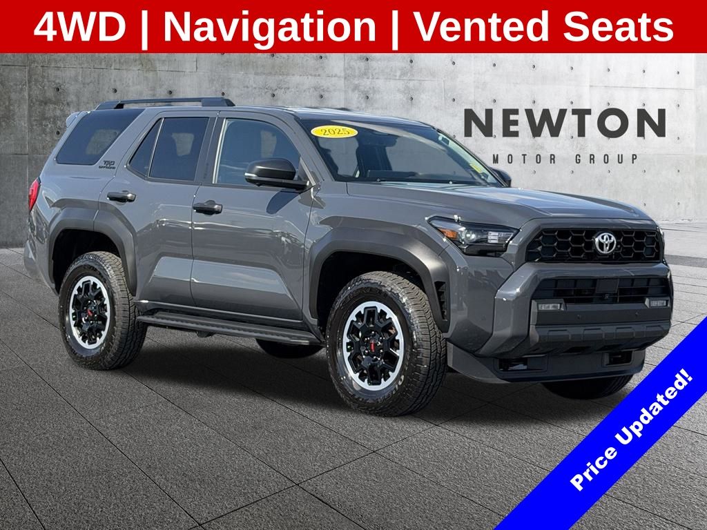 Underground 2025 Toyota 4Runner SUV / Crossover Four-Wheel Drive 8-Speed Automatic