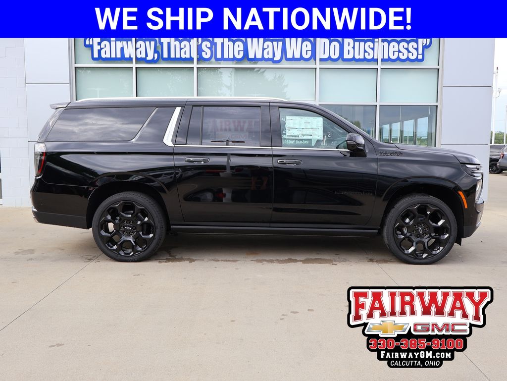 Black 2026 Chevrolet Suburban High Country 4WD SUV / Crossover Four-Wheel Drive