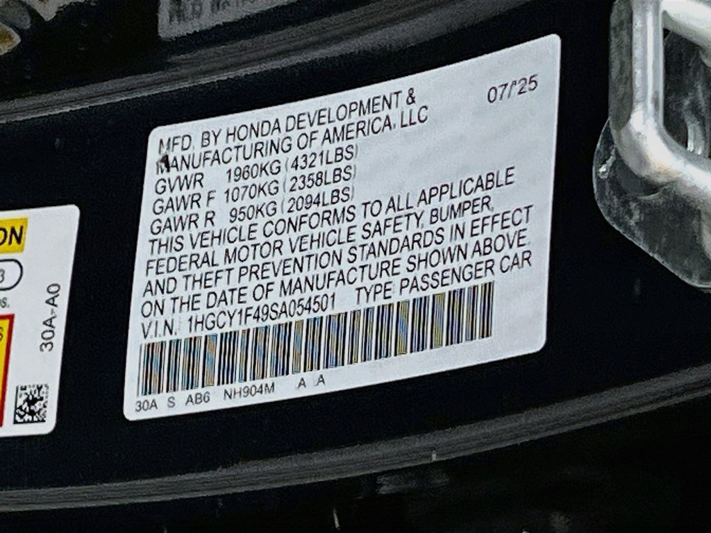 Used 2025 Charcoal Honda SE image 31