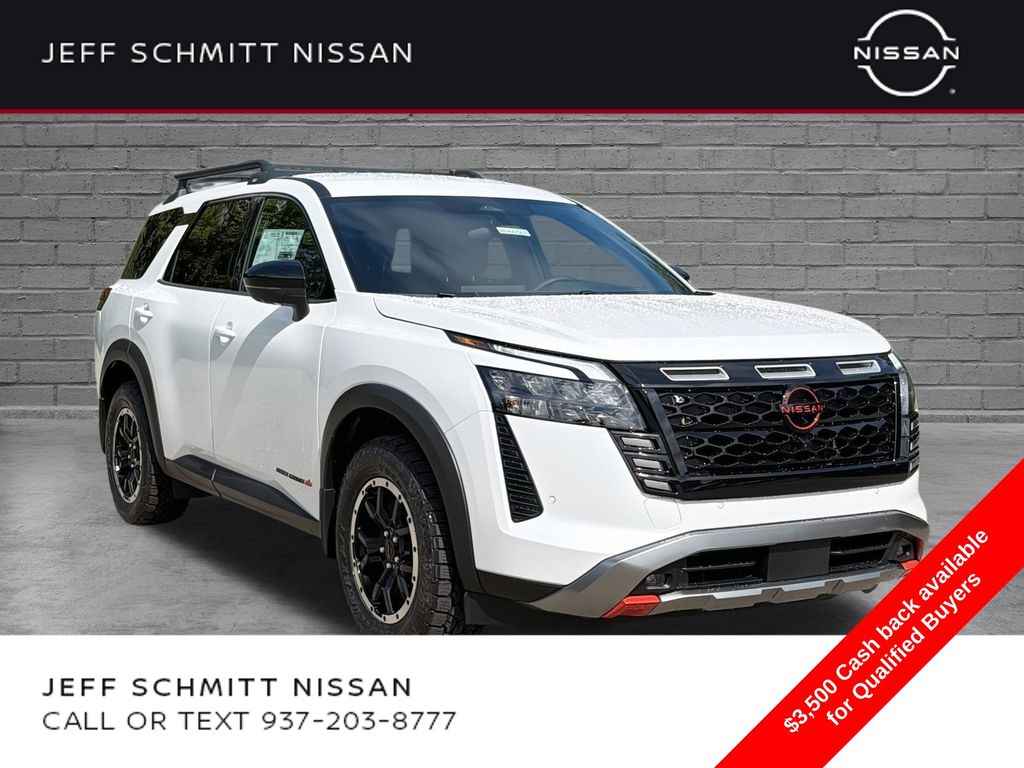 Everest White Pearl Tricoat 2026 Nissan Pathfinder SUV / Crossover All-Wheel Drive 9-Speed Automatic
