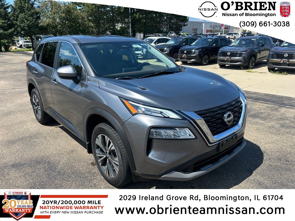 Gray (Gun Metallic) 2023 Nissan Rogue SUV / Crossover All-Wheel Drive Continuously Variable Transmission