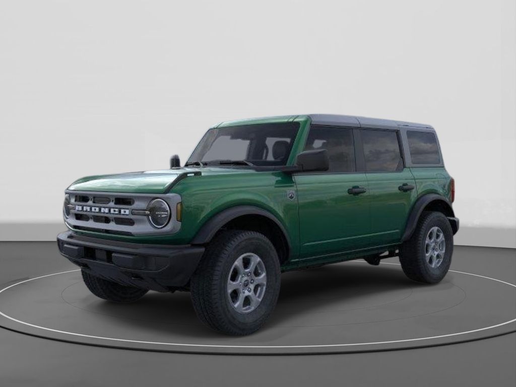Green Metallic 2025 Ford Bronco Big Bend 4-Door 4WD SUV / Crossover Four-Wheel Drive Automatic