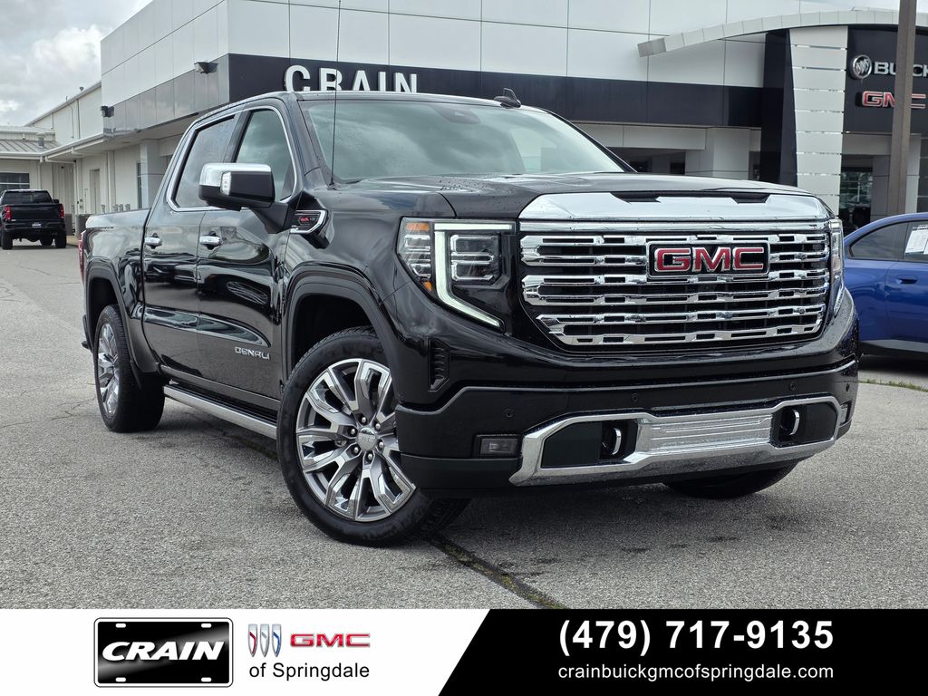 Onyx Black 2025 GMC Sierra 1500 Pickup Truck Four-Wheel Drive Automatic