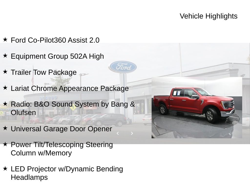 2021 Ford F-150 LARIAT