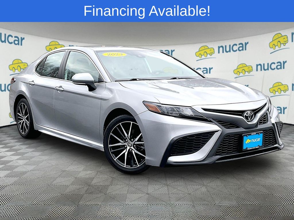 Celestial Silver Metallic 2023 Toyota Camry SE FWD Sedan Front-Wheel Drive 8-Speed Automatic