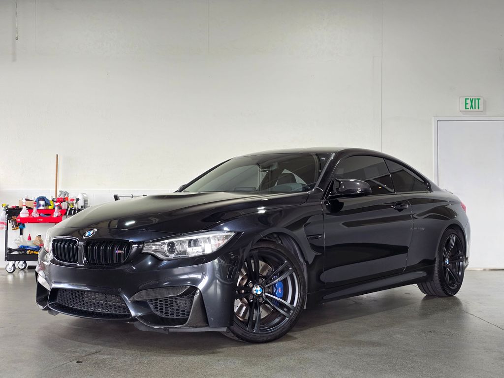 Black Sapphire Metallic 2016 BMW M4 Coupe RWD Coupe Rear-Wheel Drive 6-Speed Manual