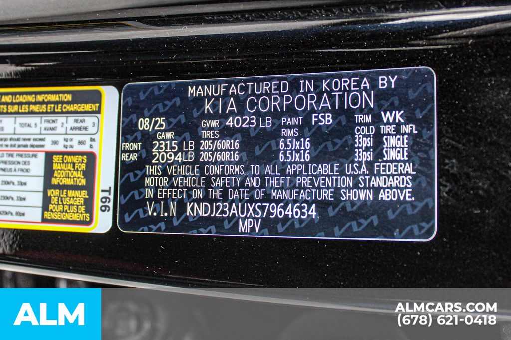 Used 2025 Black Kia LX image 38