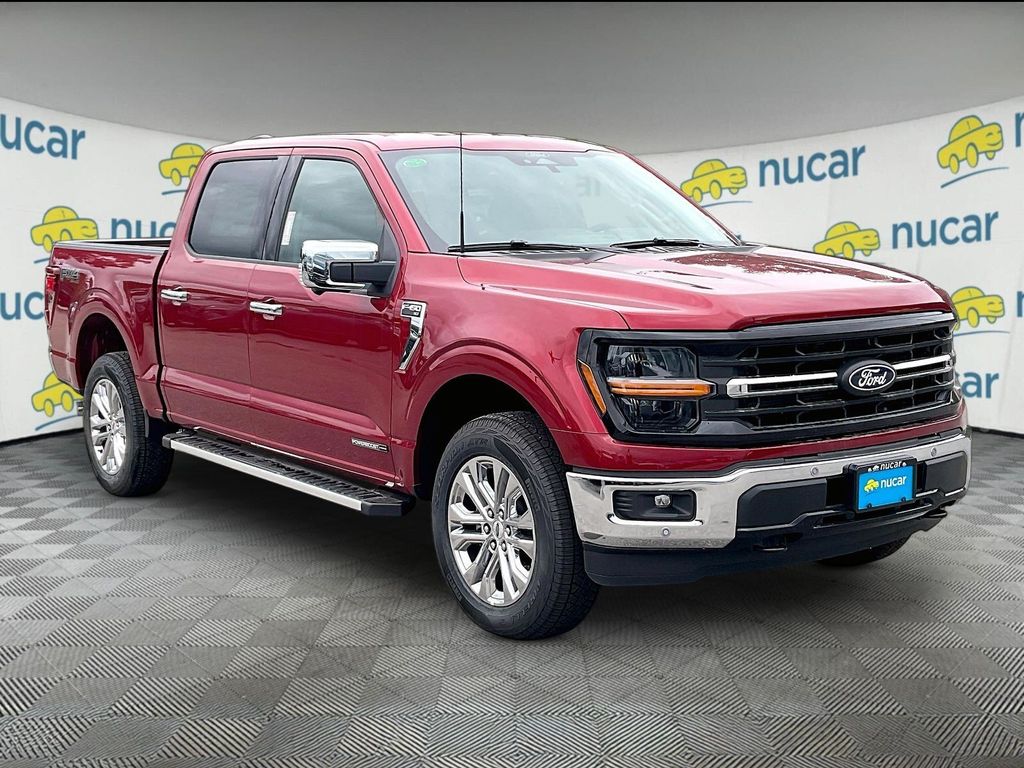 Red 2026 Ford F-150 Pickup Truck Four-Wheel Drive Automatic