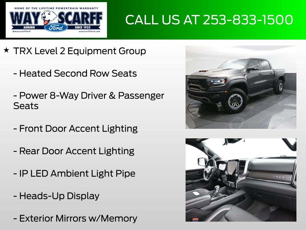 2022 Ram 1500 TRX Crew Cab 4x4 5'7" Box