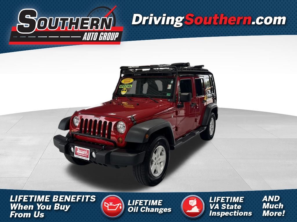 Flame Red Clearcoat 2011 Jeep Wrangler SUV / Crossover Four-Wheel Drive 6-Speed Manual