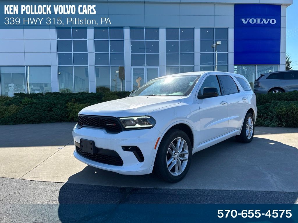 White Knuckle Clearcoat 2025 Dodge Durango SUV / Crossover All-Wheel Drive 8-Speed Automatic