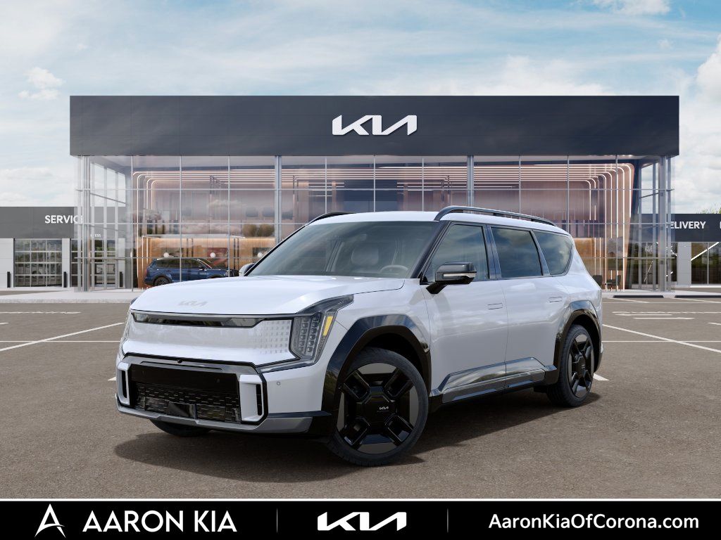 Glacial White Pearl 2026 Kia EV9 SUV / Crossover All-Wheel Drive 1-Speed Automatic