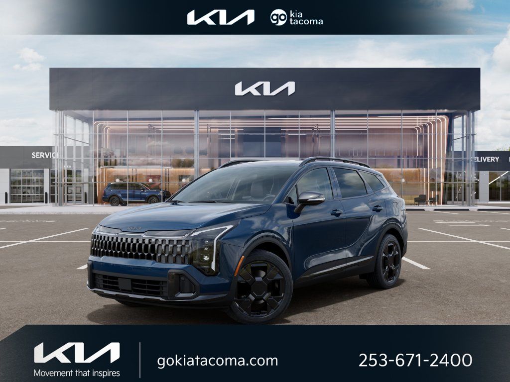 Vesta Blue 2026 Kia Sportage Hybrid Plug-In X-Line AWD SUV / Crossover All-Wheel Drive 6-Speed Automatic
