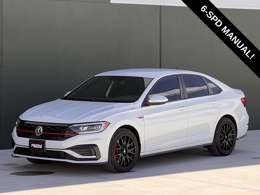 White 2021 Volkswagen Jetta GLI S FWD Sedan Front-Wheel Drive 6-Speed Manual
