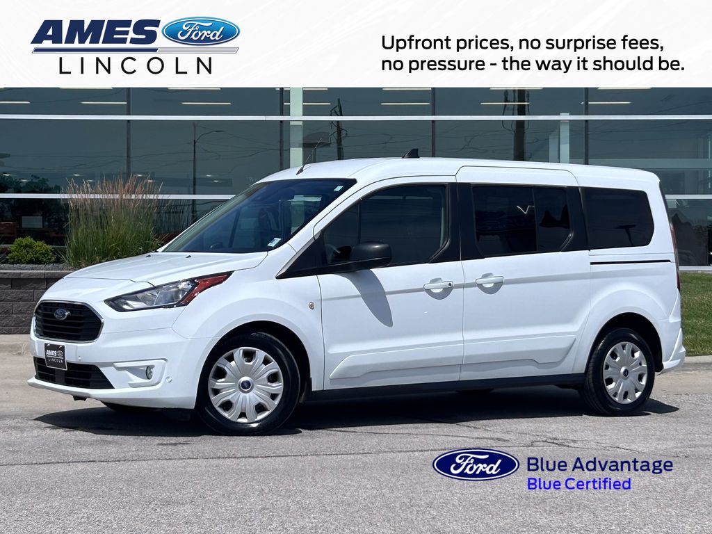 Frozen White 2020 Ford Transit Connect Van Front-Wheel Drive 8-Speed Automatic