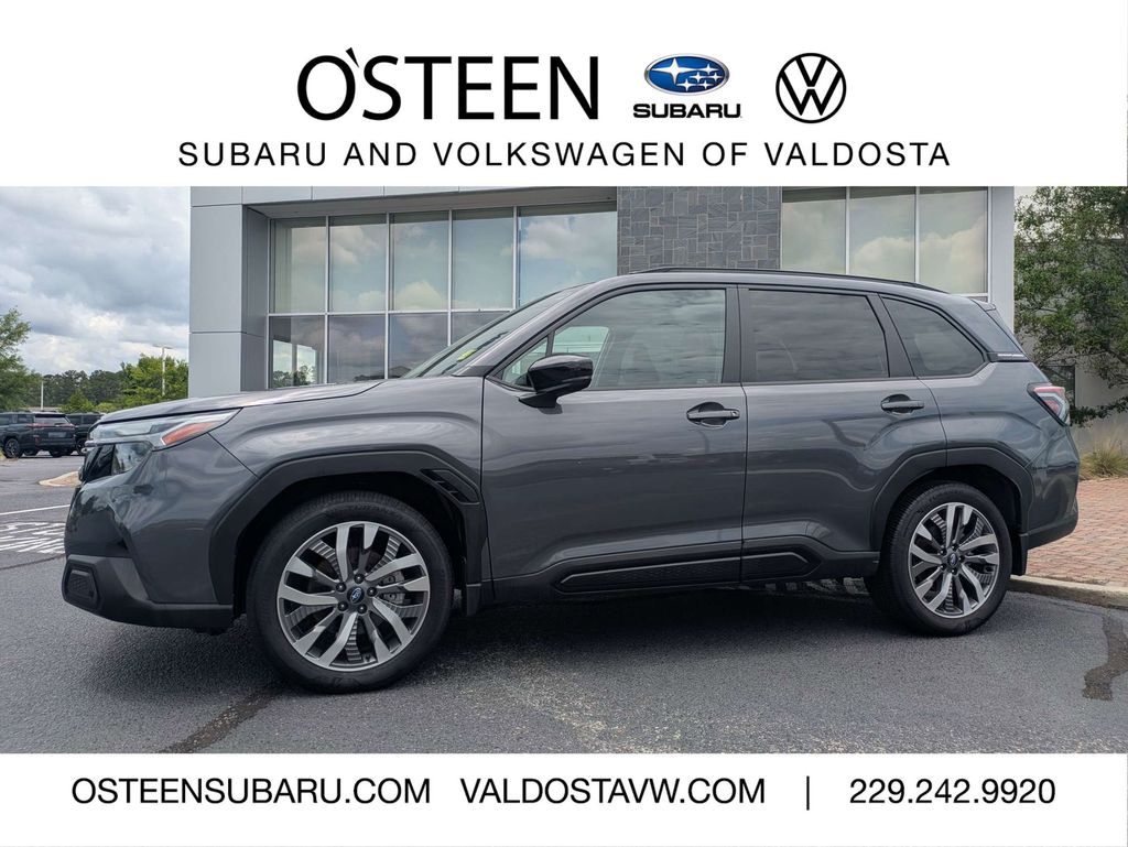 Magnetite Gray Metallic 2025 Subaru Forester Touring Crossover AWD SUV / Crossover All-Wheel Drive Continuously Variable Transmission