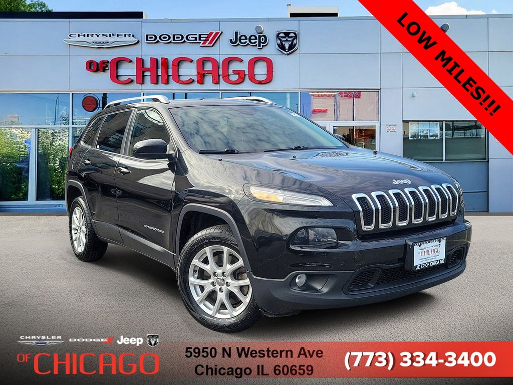 Brilliant Black Crystal Pearlcoat 2014 Jeep Cherokee Latitude FWD SUV / Crossover Front-Wheel Drive 9-Speed Automatic