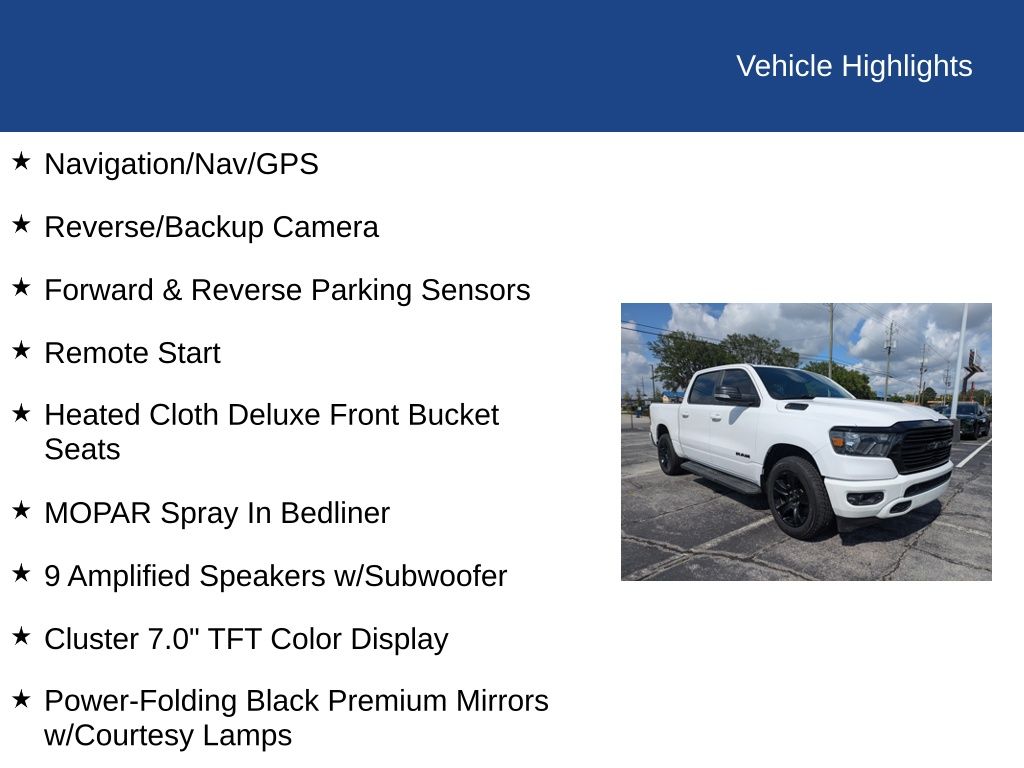 2021 Ram 1500 Big Horn Crew Cab 4x2 5'7" Box