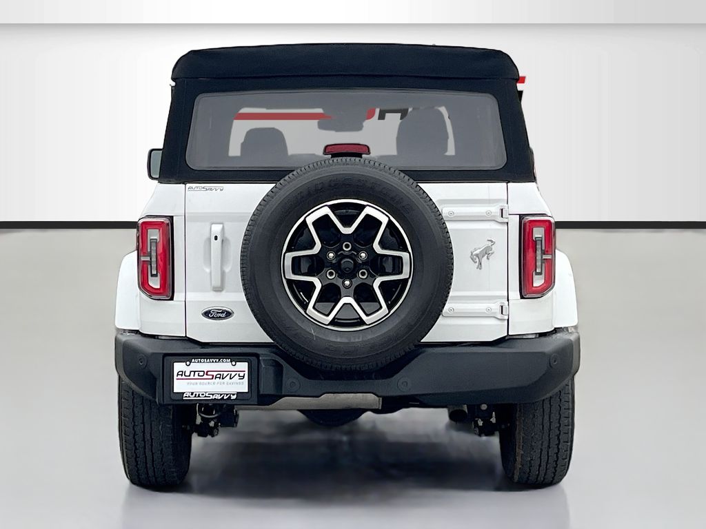 2022 Ford Bronco Outer Banks White at DeMontrond Ford