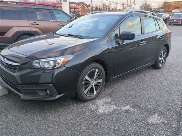 Crystal Black Silica 2021 Subaru Impreza Premium Wagon AWD Wagon All-Wheel Drive Continuously Variable Transmission
