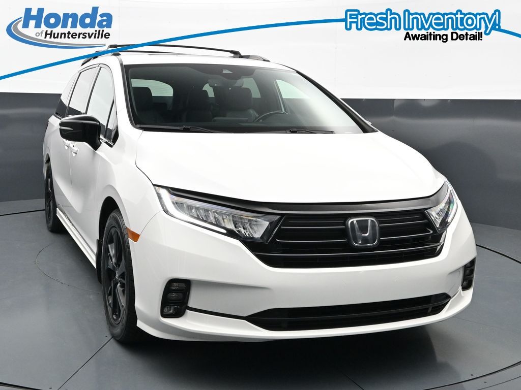 Platinum White Pearl 2023 Honda Odyssey Minivan Front-Wheel Drive Automatic