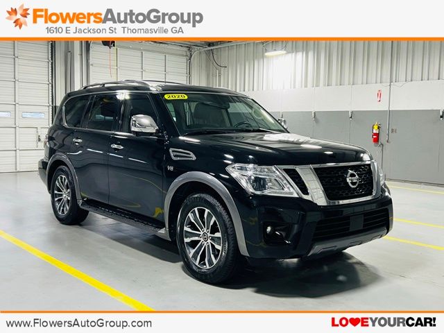 Super Black 2020 Nissan Armada SUV / Crossover 4X2 7-Speed Automatic