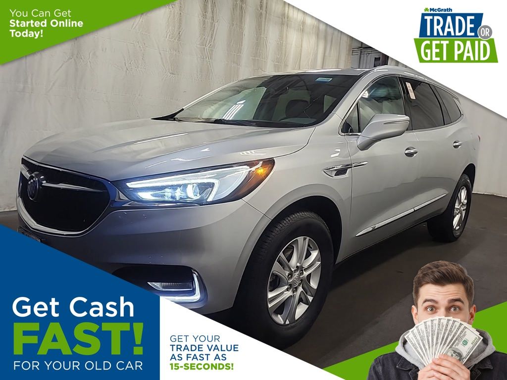 Quicksilver Metallic 2021 Buick Enclave Essence AWD SUV / Crossover Four-Wheel Drive 9-Speed Automatic