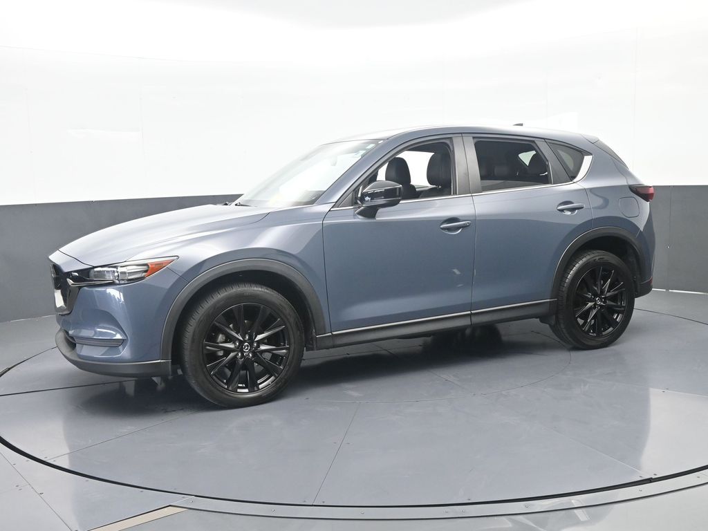 Used 2021 Polymetal Gray Mazda Carbon Edition image 2